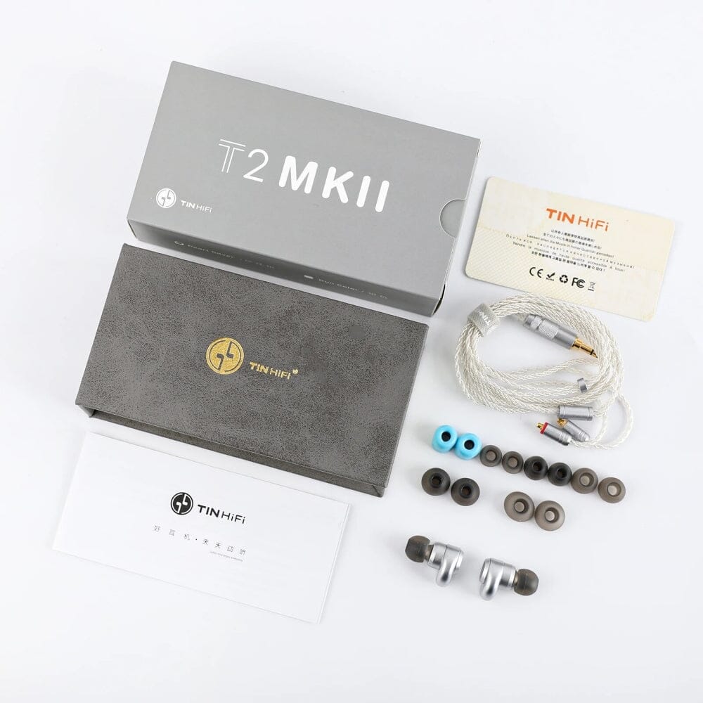 TinHiFi T2 MKII Coaxial Dual Drivers High-Definition Balanced HiFi IEMs HiFiGo 