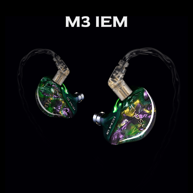 TIPSY M3 3 Dynamic Drivers In-Ear Earphone HiFiGo 