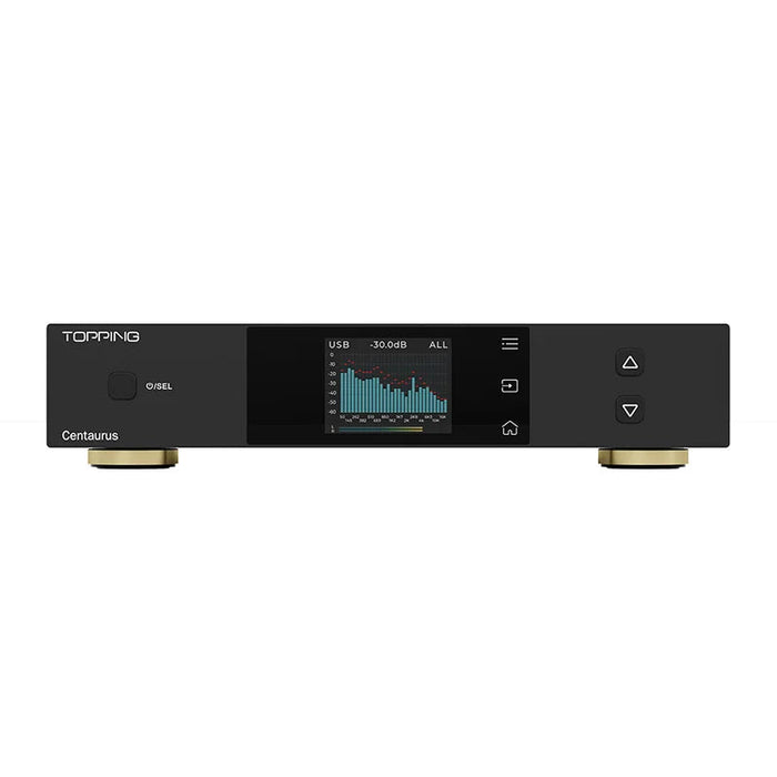 TOPPING Centaurus R2R Digital to Analog Convertor (DAC) HiFiGo Centaurus-Black EU plug 