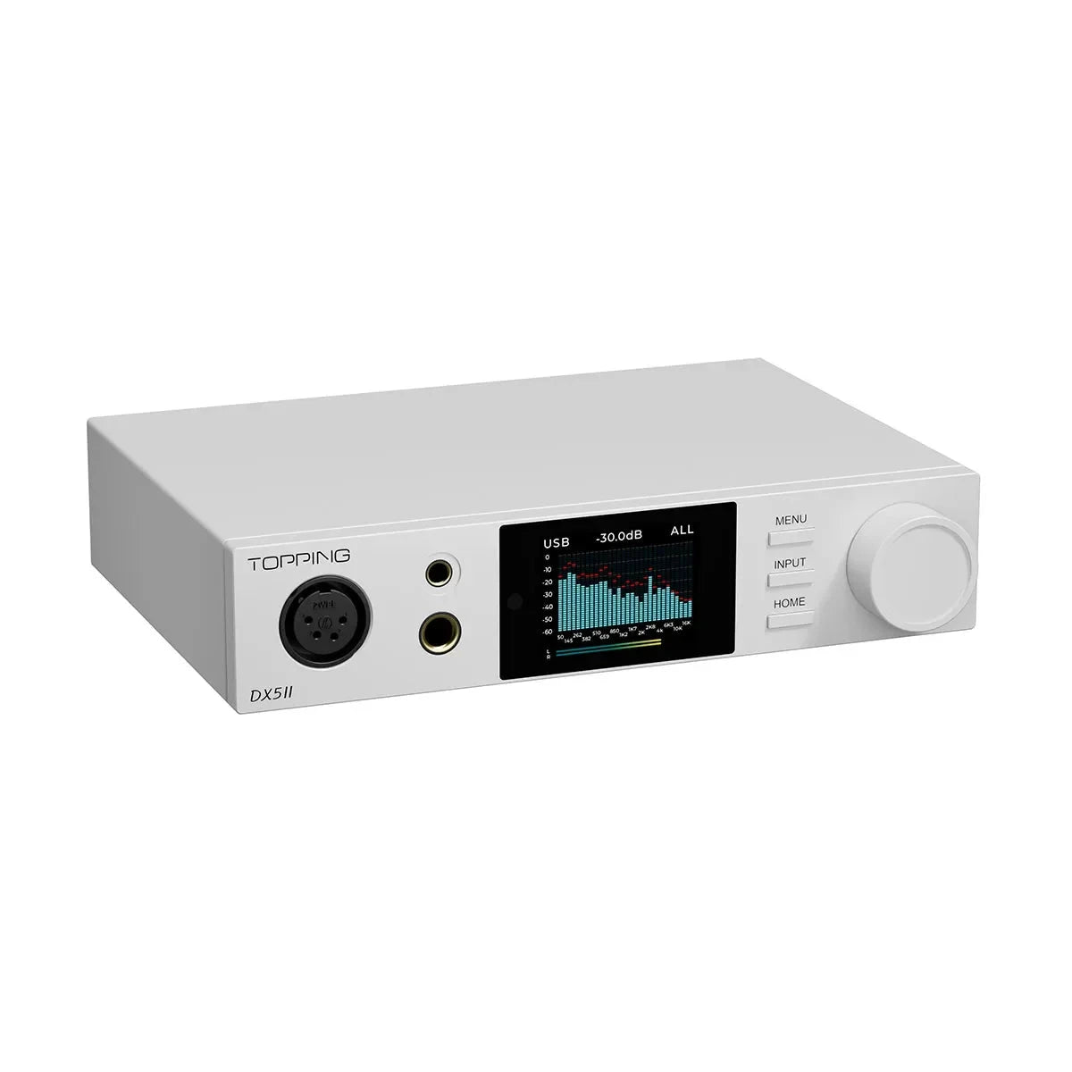 TOPPING DX5 II Dual ES9039Q2M Fully Balanced DAC & AMP HiFiGo DX5 II-White 