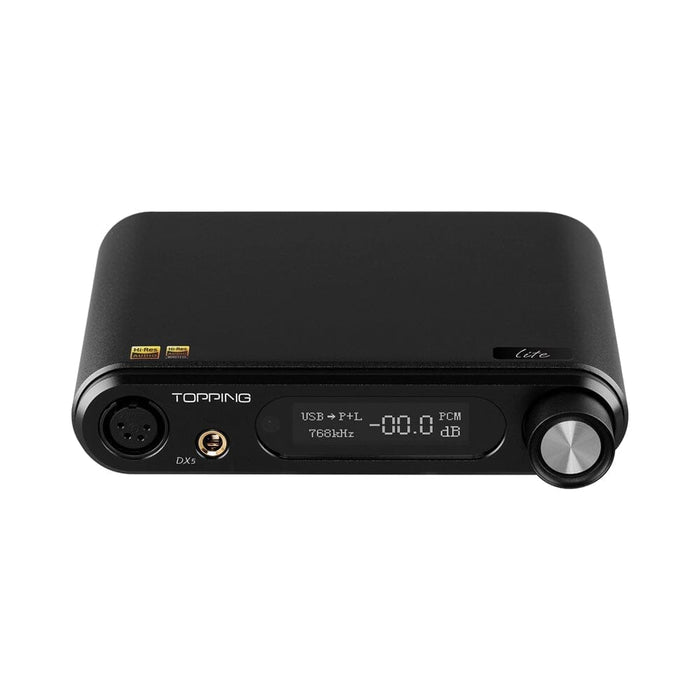 TOPPING DX5 Lite Hi-Res Audio Bluetooth 2×ES9068AS USB DAC & Headphone AMP Headphone AMP DAC HiFiGo DX5 Lite-Black 
