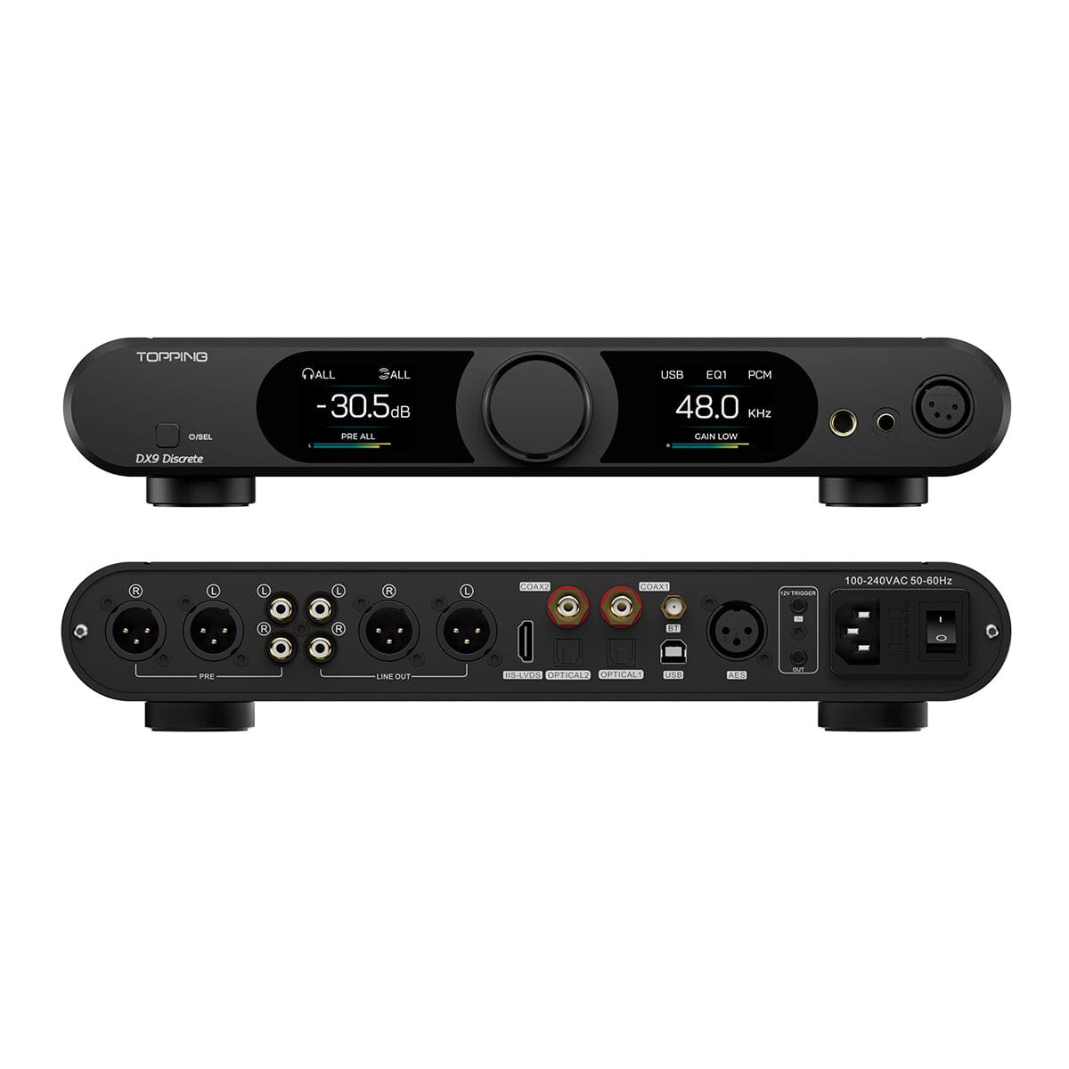TOPPING DX9 Discrete Fully Balanced DAC & Headphone AMP HiFiGo 