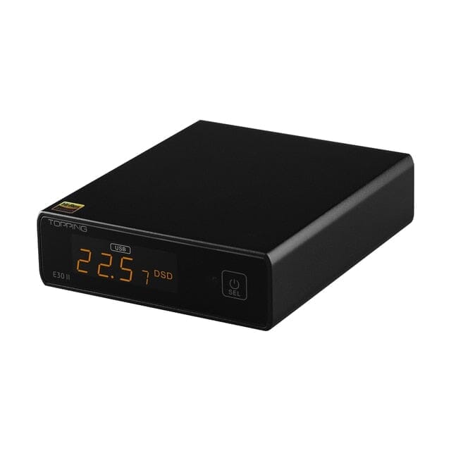 TOPPING E30 II 2× AK4493S Decoder DAC With Remote Control Hi-Res Decoder HiFiGo Black 