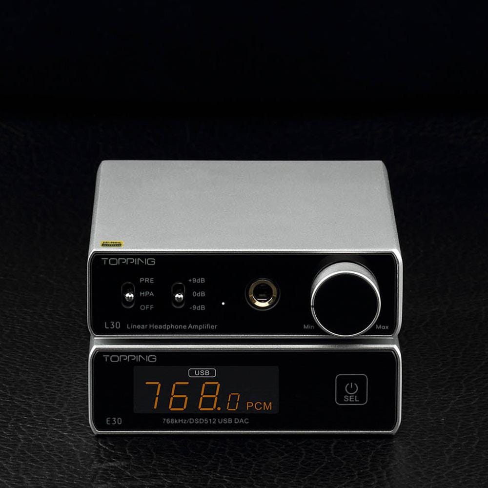 TOPPING E30+ L30 + RCA Cable HiFiGo 