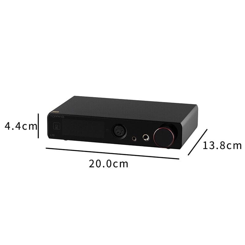 TOPPING L70 Full Balanced NFCA Headphone Amplifier 4Pin XLR/4.4 Balanced/6.35mm SE Output Amp With Remote Control Headphone Amplifier HiFiGo 