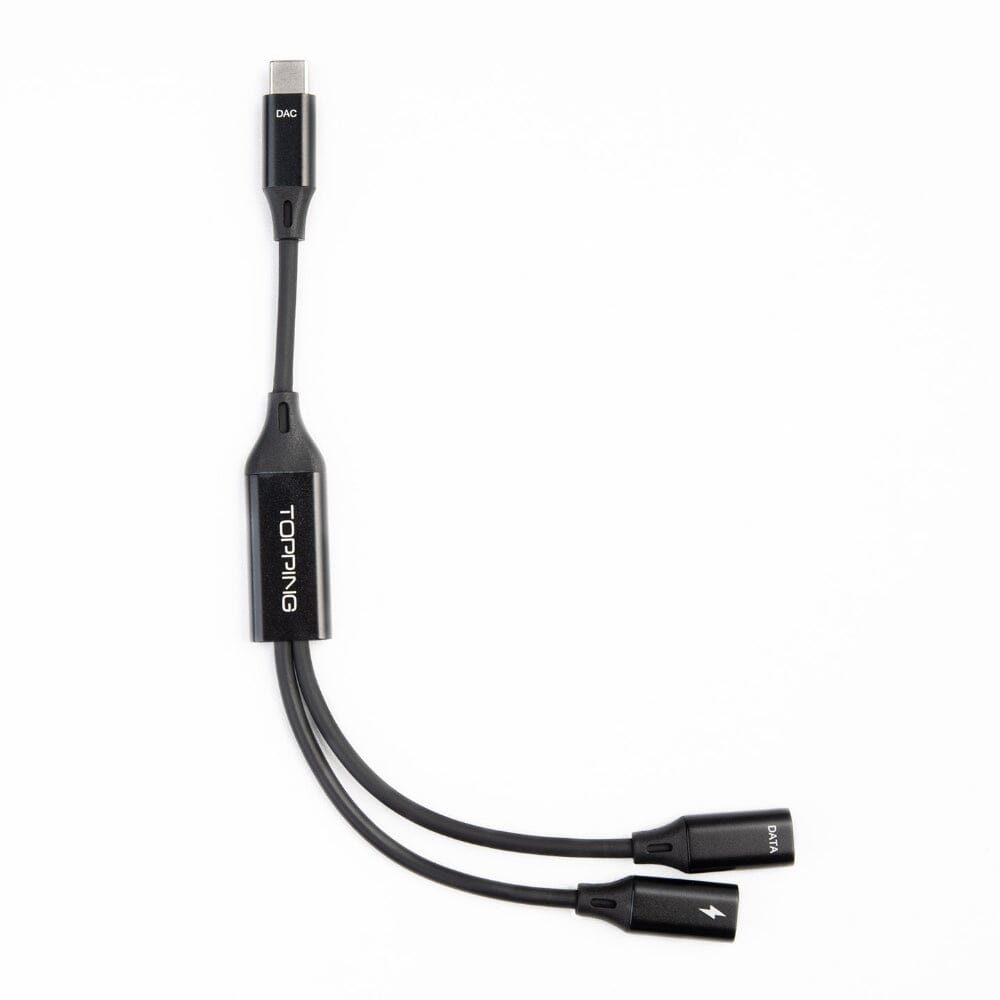 TOPPING TC-OTG-Y20 Type-c OTG Data & Power Splitter Cable TOPPING 