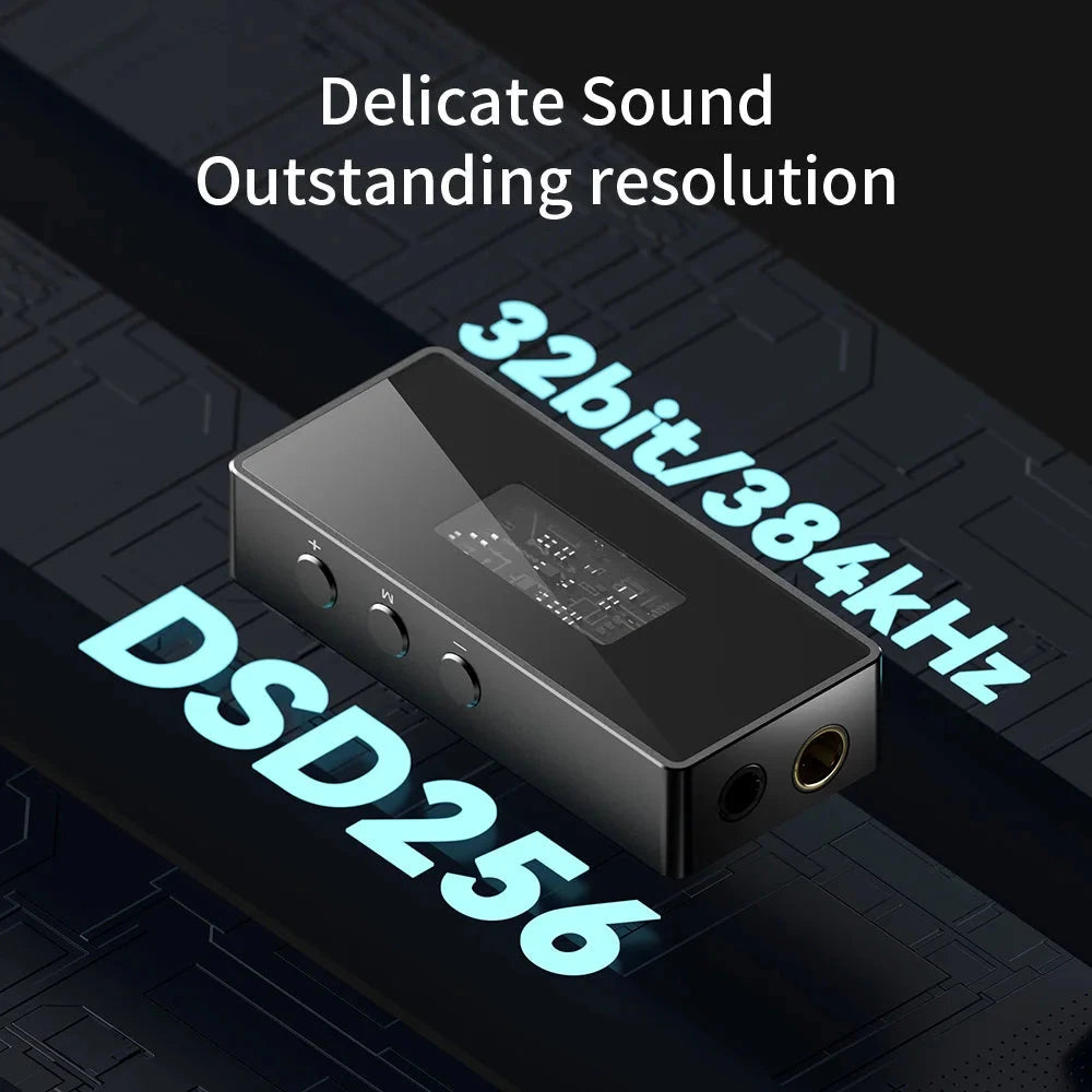 TRN Black Pearl Dual CS43131 Portable USB DAC/AMP HiFiGo 