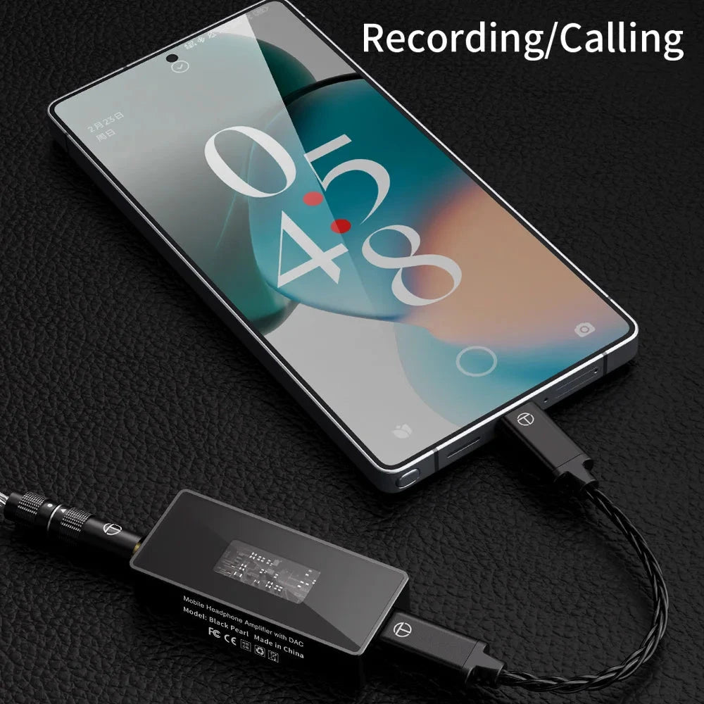 TRN Black Pearl Dual CS43131 Portable USB DAC/AMP HiFiGo 