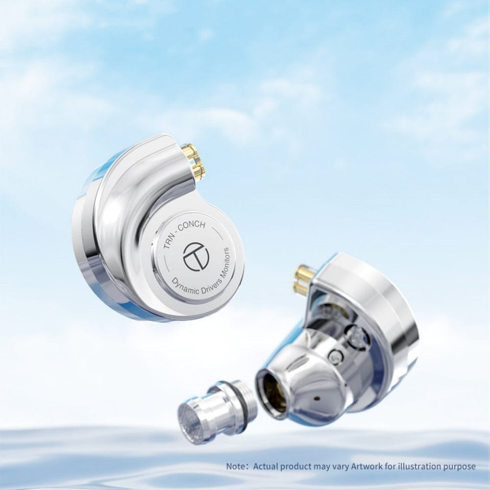 TRN Conch High-Performance DLC Diamond Diaphragm Dynamic In-Ear Monitors HiFiGo 