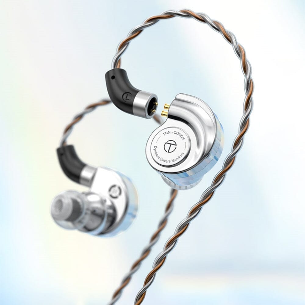 TRN Conch High-Performance DLC Diamond Diaphragm Dynamic In-Ear Monitors HiFiGo 