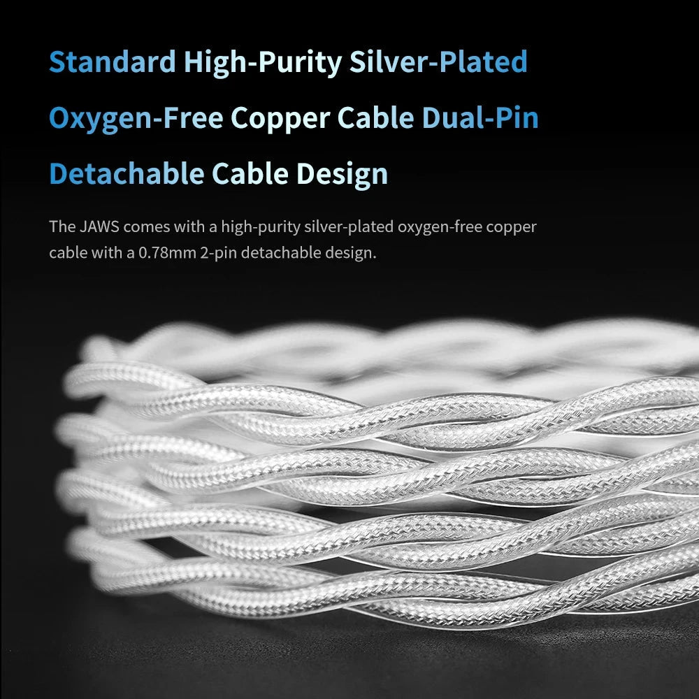 TRN JAWS 3DD+4BA+1PD Driver In-Ear Earphones