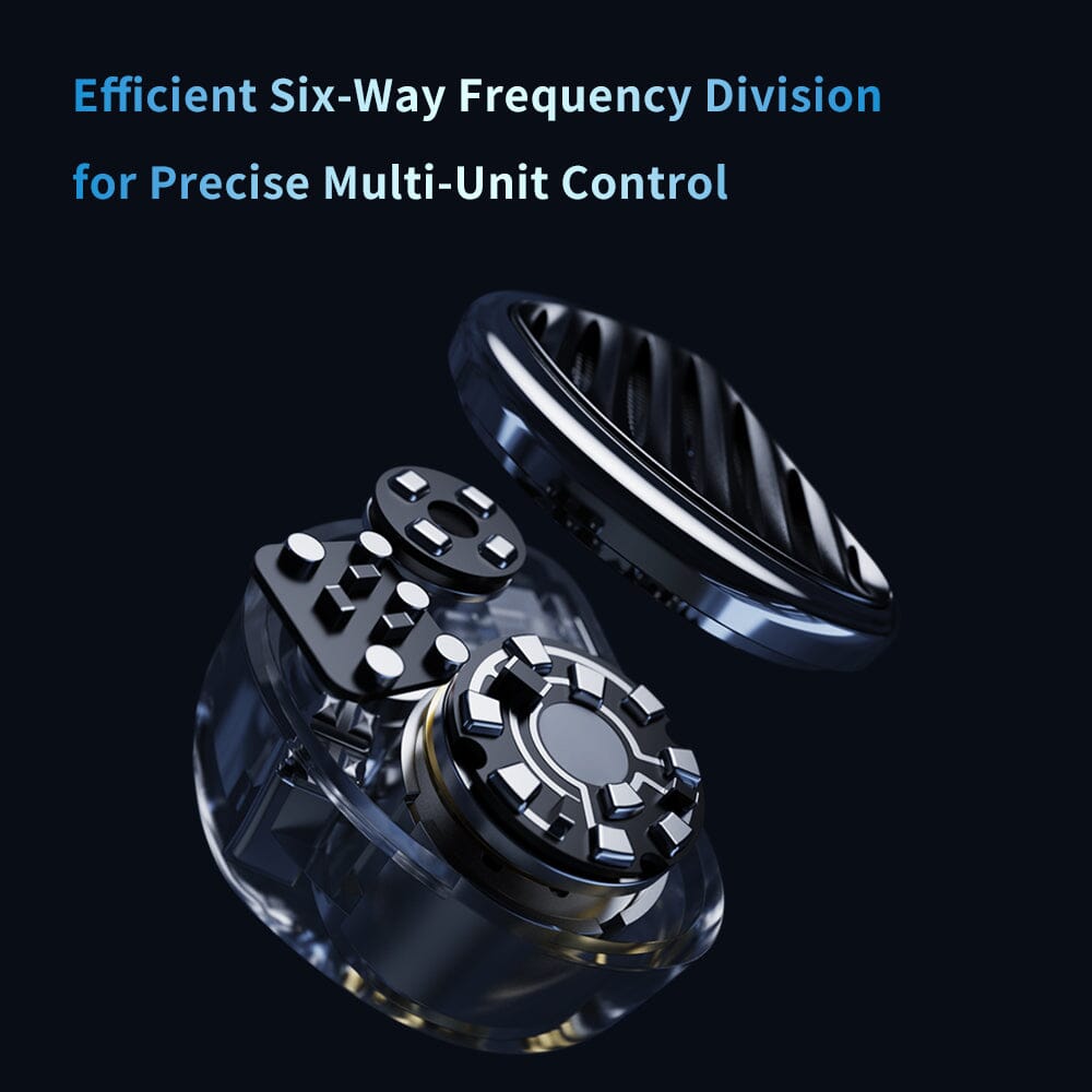 TRN JAWS 3DD+4BA+1PD Driver In-Ear Earphones