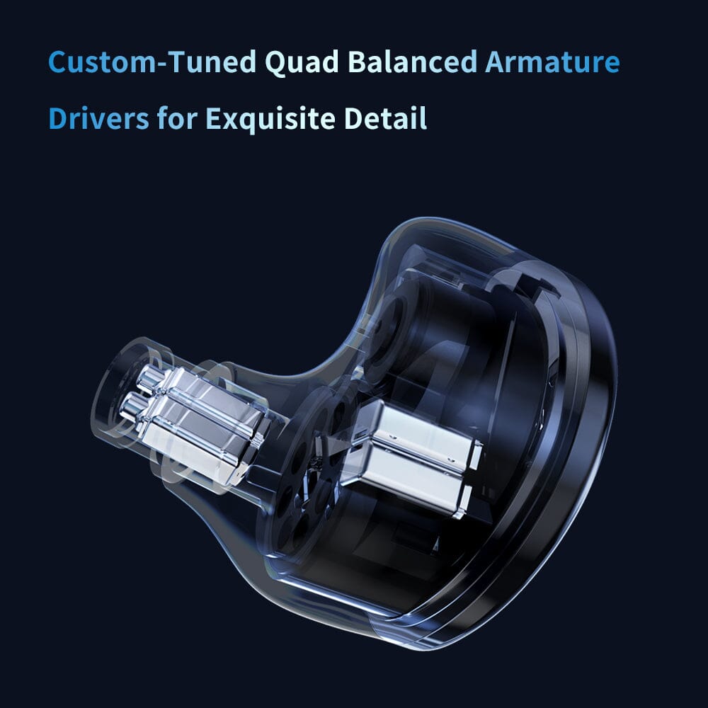 TRN JAWS 3DD+4BA+1PD Driver In-Ear Earphones