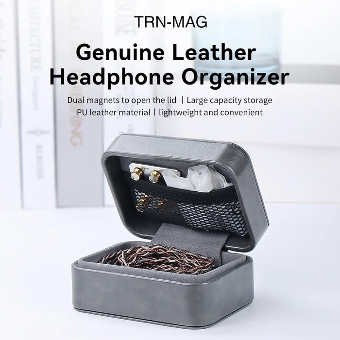 TRN MAG Genuine PU Leather Case HiFiGo 