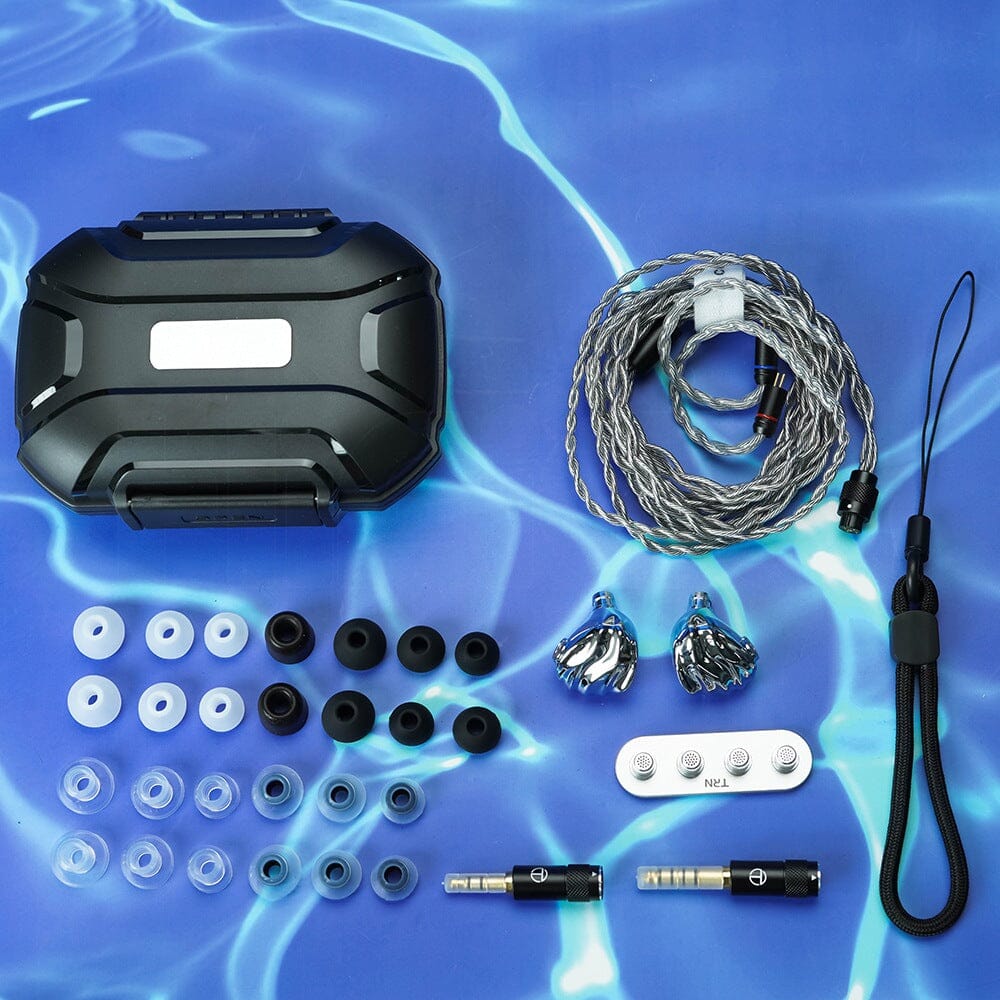 TRN Shell 3DD + 1 Planar Driver In-Ear Earphones HiFiGo 