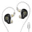 TRN ST7 2DD+5BA Hybrid In-Ear Earphones HiFiGo Black-Type-C-With mic 