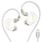 TRN ST7 2DD+5BA Hybrid In-Ear Earphones HiFiGo White-Type-C-With mic 