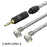 TRN T3 PRO 8 Core Pure Silver Upgraded Earphones Cable For TRN VX PRO BAX MT1 PRO HiFiGo T3PRO 2.5 2PINS 
