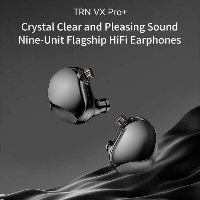 TRN VX Pro+ 1DD+8BA Hybrid In-Ear Earphones HiFiGo 