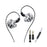 TRN White Tiger 6mm Planar Diaphragm + Hybrid Dual Dynamic Drivers In-Ear Monitor HiFiGo White Tiger with mic 