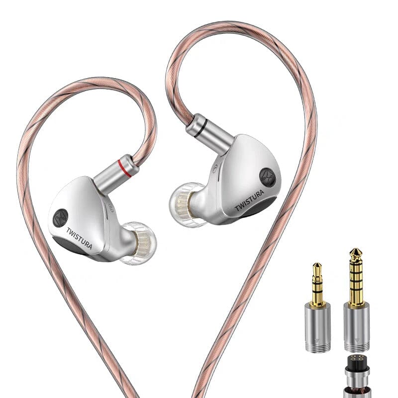TWISTURA Woodnote 10mm Wood Diaphragm Dynamic Driver IEMs HiFiGo Woodnote (Free Gifts Stars Eartips S/M/L) 
