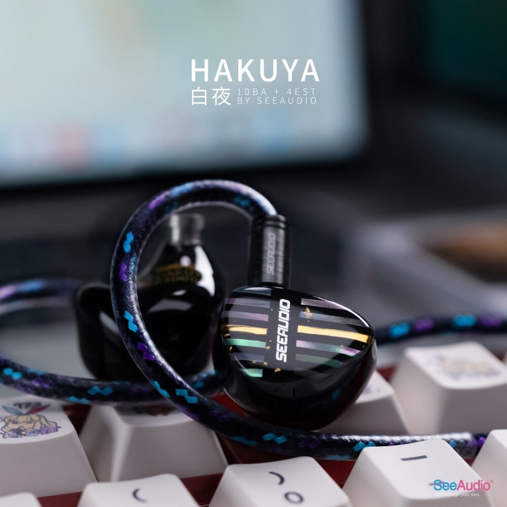 Upcoming SeeAudio HaKuya Flagship 10BA + 4EST In-Ear Earphones