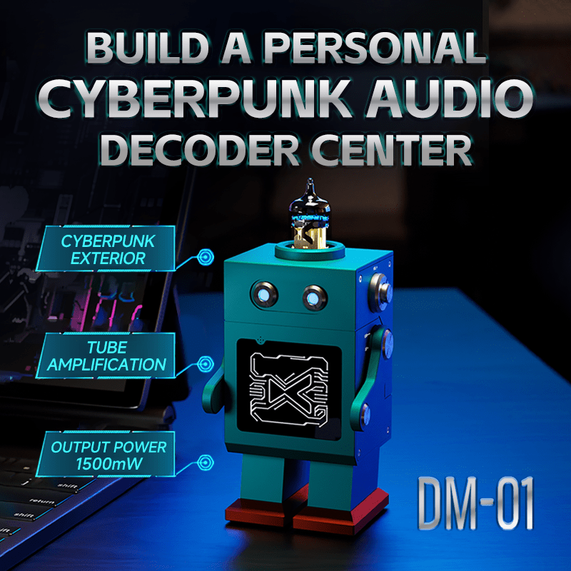 xDuoo DM01 / DM-01 CS43131 Bluetooth 5.4 USB DAC & AMP HiFiGo 