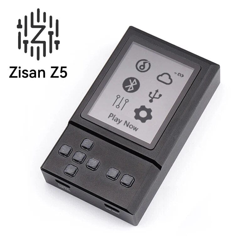 Zishan Zisan Z5 Portable Flagship DAC ES9039 HiFi MP3 Bidirectional Bluetooth Music Player HiFiGo Z5 Balck 