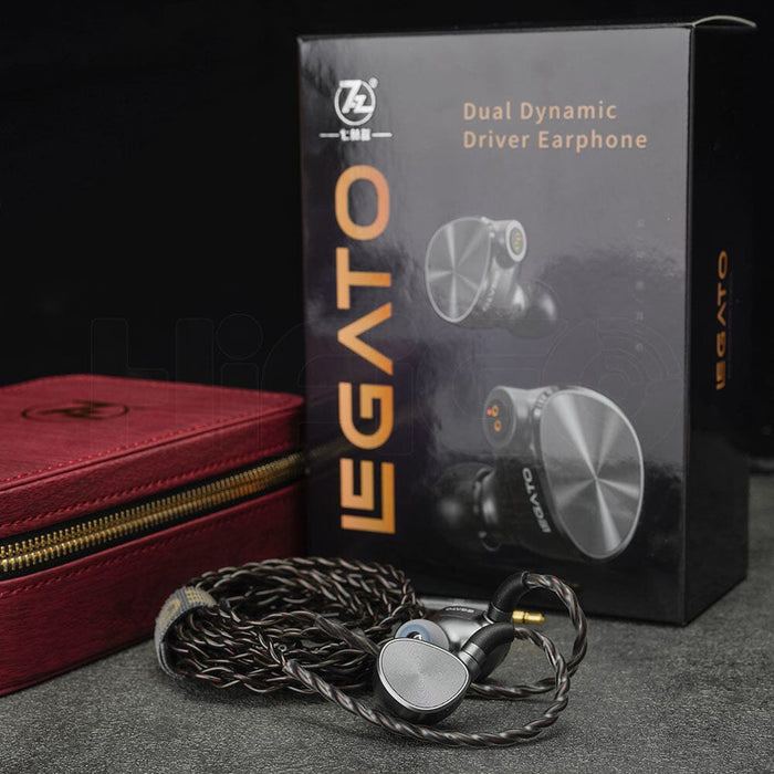 7HZ Legato Dual Dynamic Drivers IEMs Earphone HiFiGo 