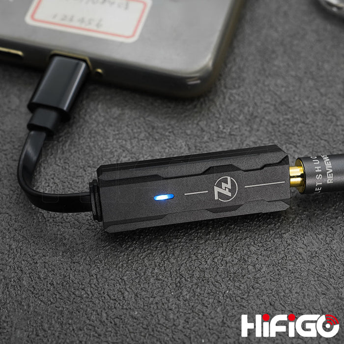 7Hz Sevenhertz 71 USB DAC AMP USB-C To 3.5mm Audio Cable Headphone Amplifier HiFiGo 