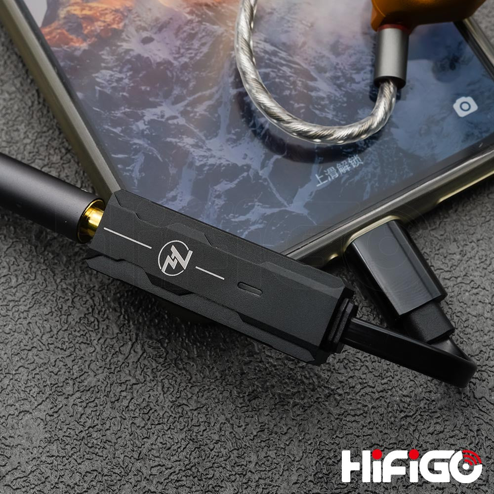 7Hz Sevenhertz 71 USB DAC AMP USB-C To 3.5mm Audio Cable Headphone Amplifier HiFiGo 