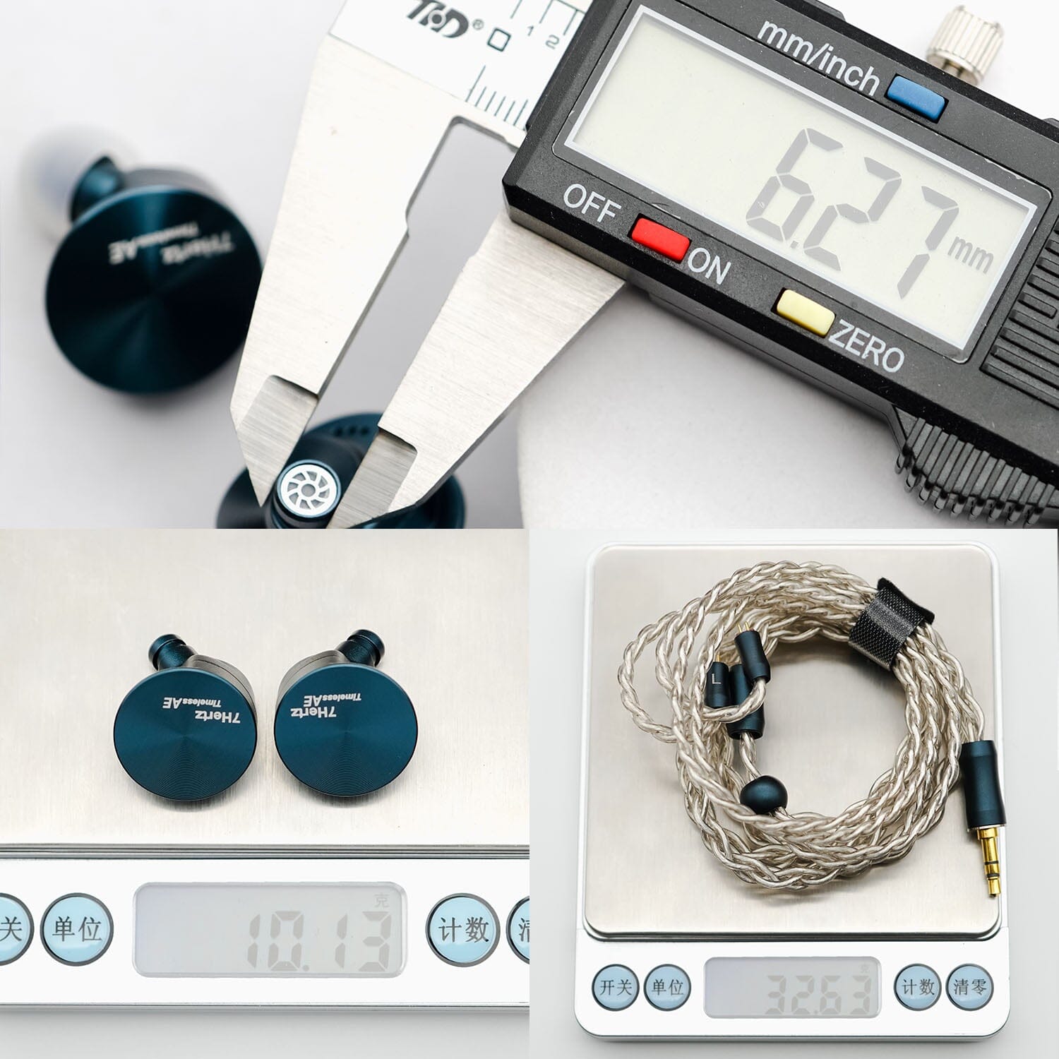 7HZ Timeless AE 14.2mm Planar In-Ear Monitors IEMs Earphone HiFiGo 