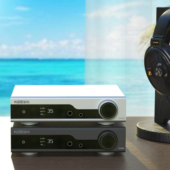 AUDALYTIC AH90 AK4191+AK4499EX Desktop Streamer & DAC & Headphone Amplifier HiFiGo 