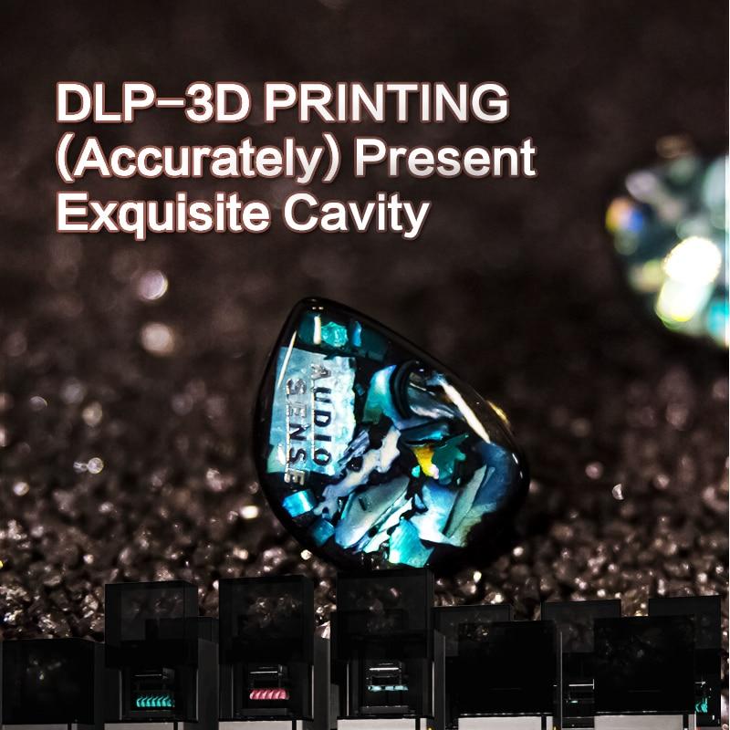 AUDIOSENSE AQ0 Graphene Composite Diaphragm Dynamic IEMs HiFiGo 