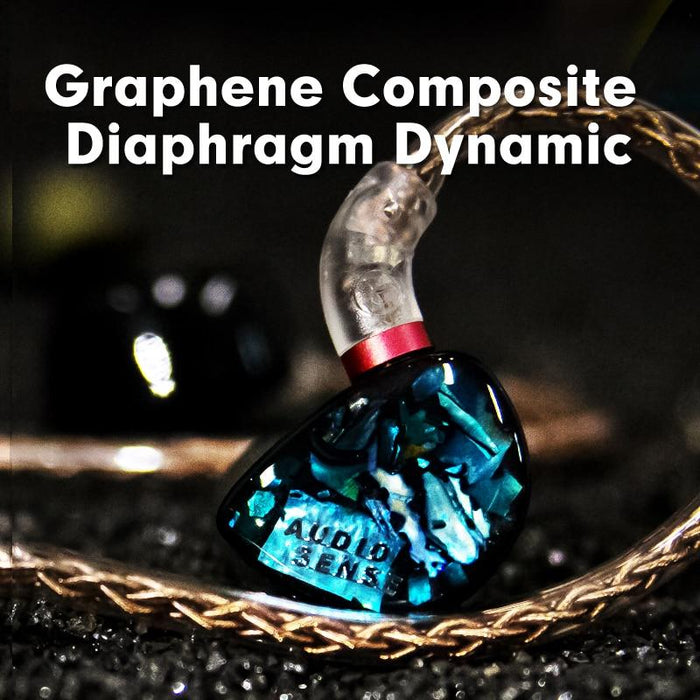 AUDIOSENSE AQ0 Graphene Composite Diaphragm Dynamic IEMs HiFiGo 