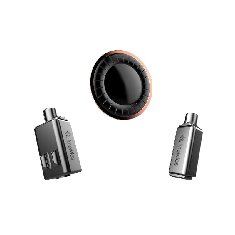 AUDIOSENSE AQ3 HiFi Stereo 2BA(Knowles)+1Dynamic Hybrid Earphone IEMs HiFiGo 