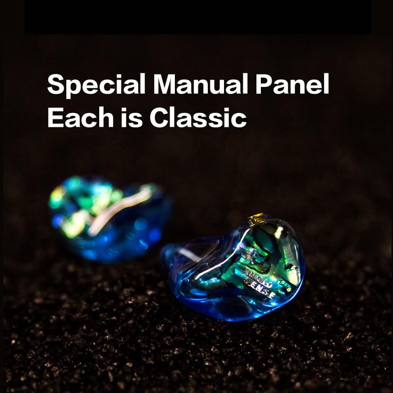 AUDIOSENSE DT100 Knowles Single Balanced Armature Earphones IEMs HiFiGo 