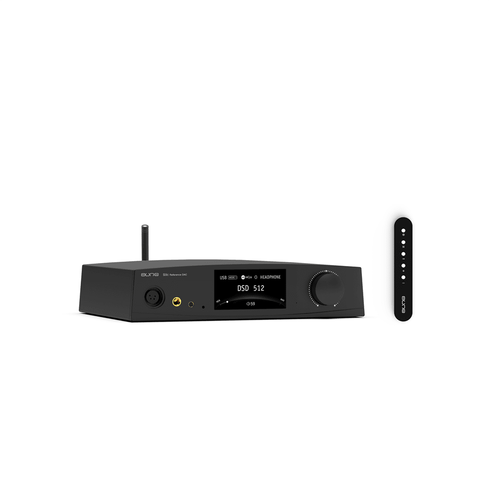 AUNE S9c Pro MQA 16× DAC With Fully-Discrete Headphone AMP HiFiGo Black Bluetooth Version 