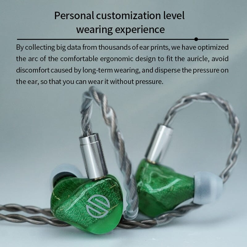 BGVP DM9 9 Driver EST Hybrid In-Ear Monitors Earphone HiFiGo 