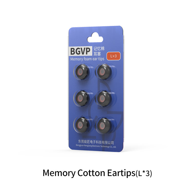 BGVP Memory Foam Eartips Accessories HiFiGo L / 3Pairs 