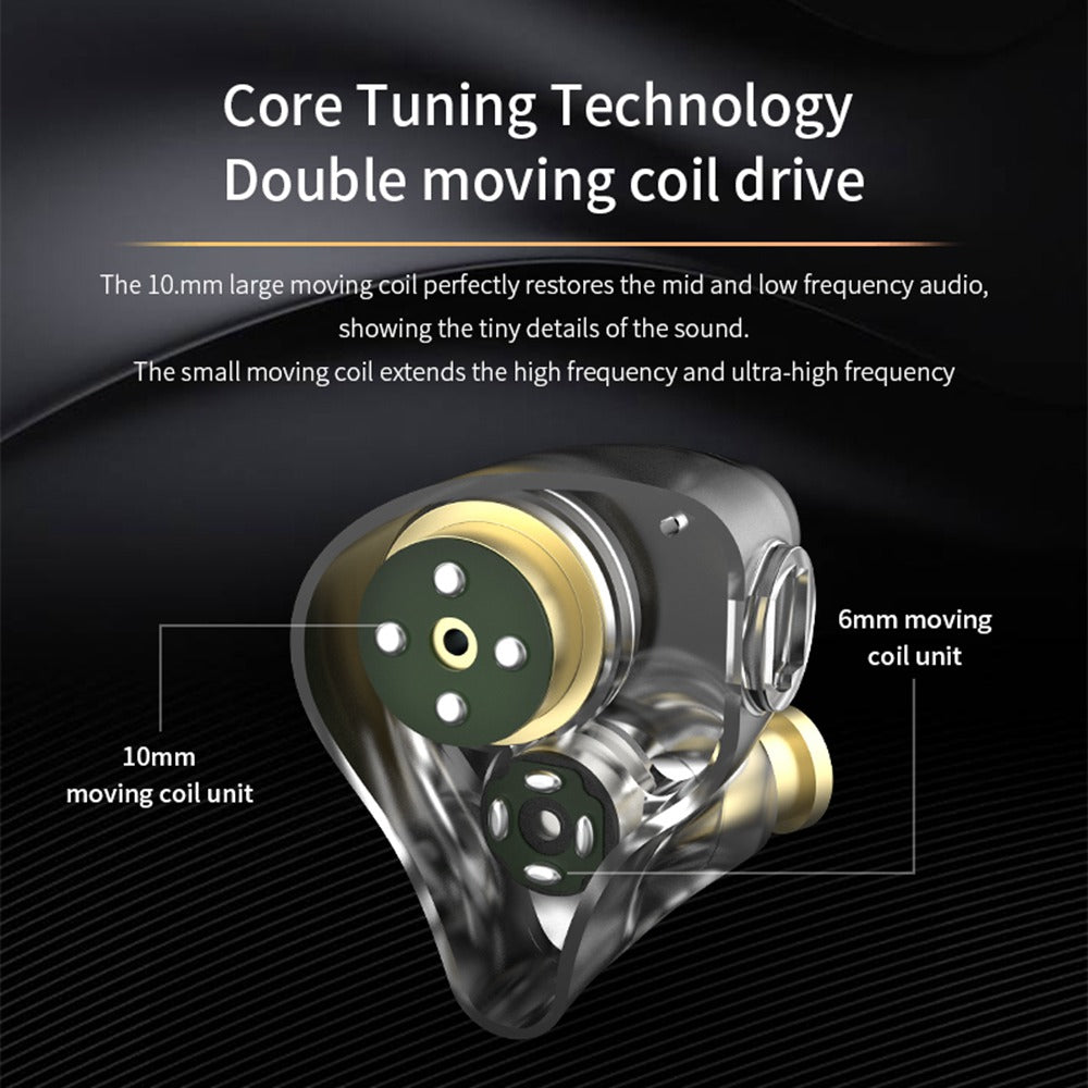 BGVP Scale Dual Dynamic Circle In-Ear Monitors HiFiGo 