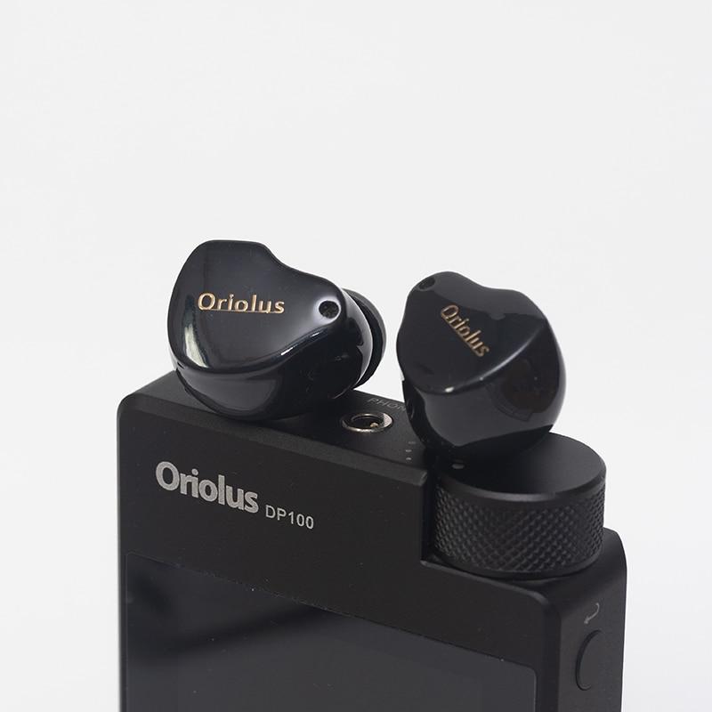 Black Oriolus Earphone Denmark Sonion BA Driver +10mm Custom Dynamic HiFiGo 
