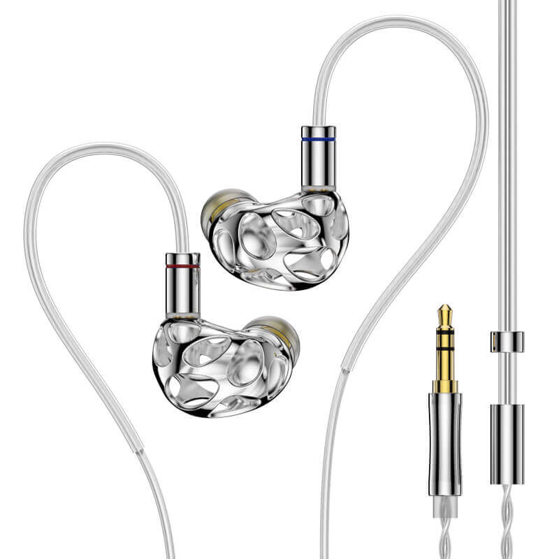 Blon BL-A8 Flagship Metal Hollow Earphone HiFiGo 
