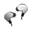 BQEYZ KB1 1BA+2DD Hybrid In Ear Earphones HiFiGo Silver no mic 