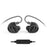 BQEYZ KC2 2BA+2DD Quad Drivers Hybrid In Ear Earphones HiFiGo Black mic 