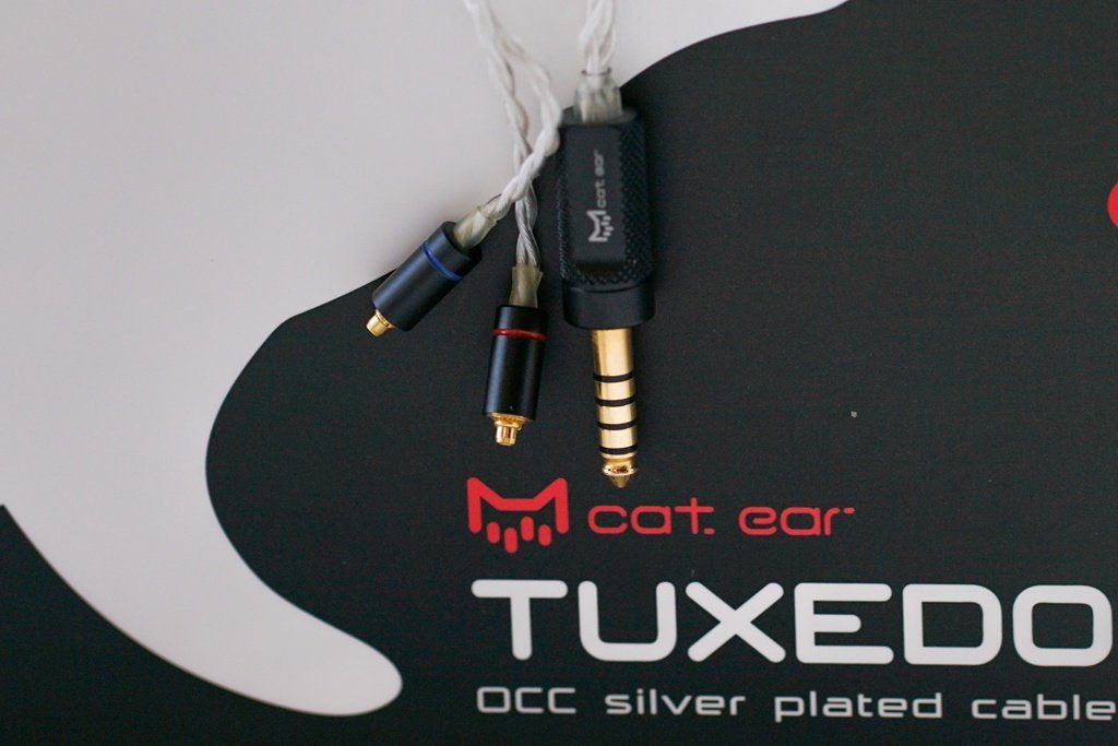 Catear TUXEDO upgrade cable MMCX 2pin 3.5mm 2.5mm 4.4mm HiFiGo 