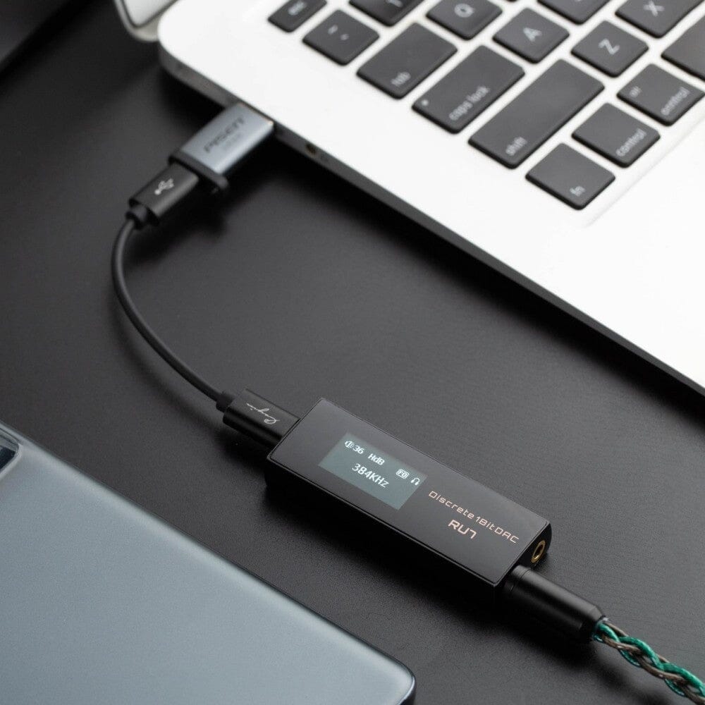 Cayin RU7 Portable USB DAC & Headphone Amp Dongle Cayin RU7 Portable USB DAC & Headphone Amp Dongle