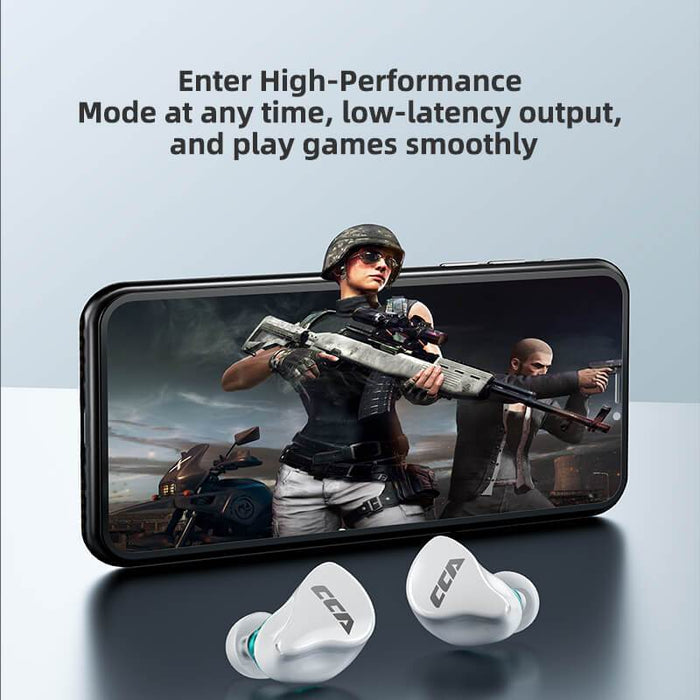 CCA-CC4 HIFI Hybrid Bluetooth 5.2 Technology Wireless Earphone HiFiGo 