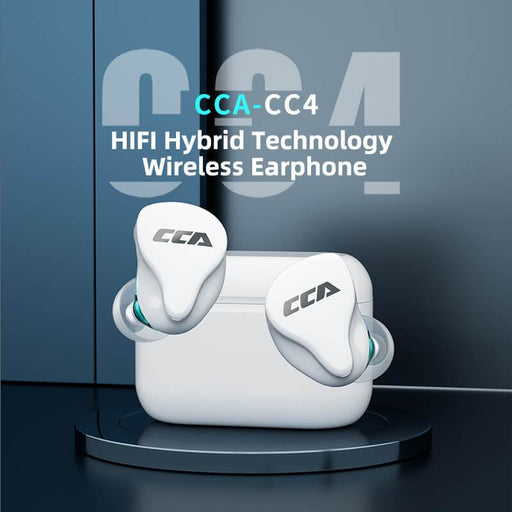CCA-CC4 HIFI Hybrid Bluetooth 5.2 Technology Wireless Earphone HiFiGo 