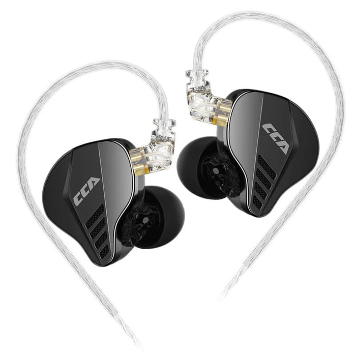 CCA PIANIST 1DD+2BA Hybrid IEM Metal Wired Headphone In-Ear Monitor Earphone HiFiGo PIANIST NO MIC 